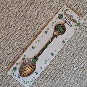 New Irish Good Luck Blessing Spoon